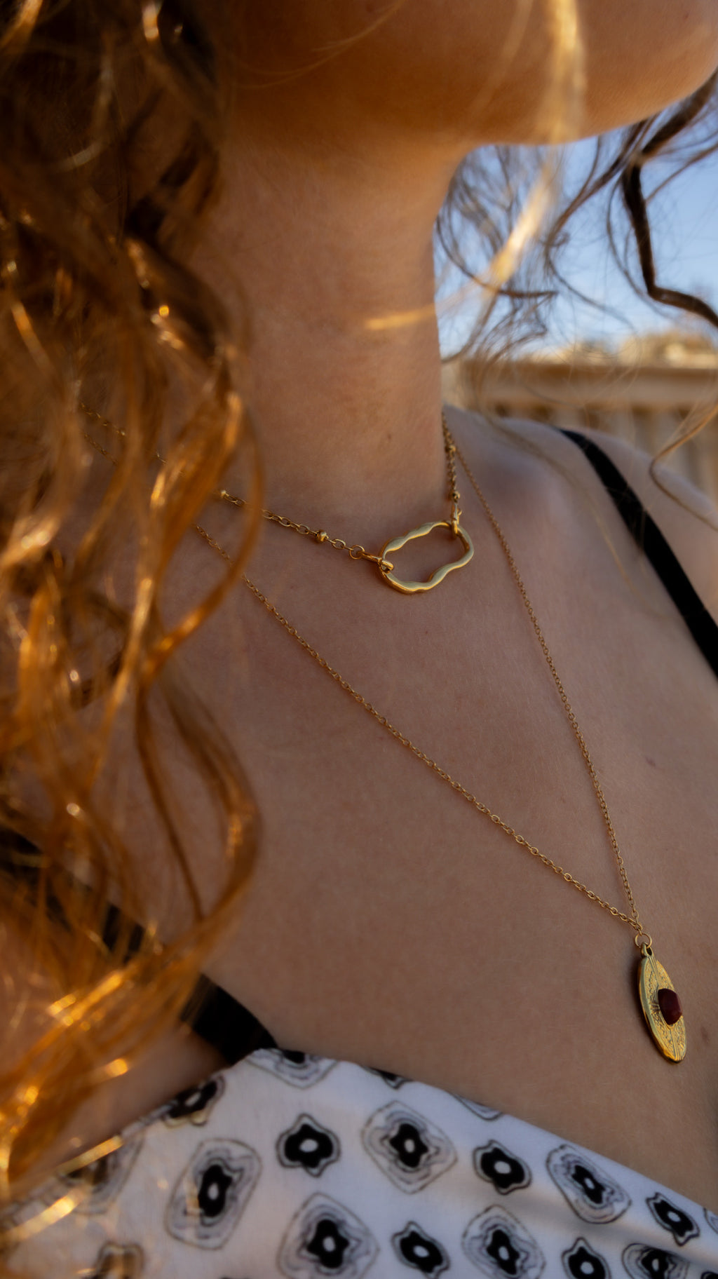 Collier Sarment d'Or