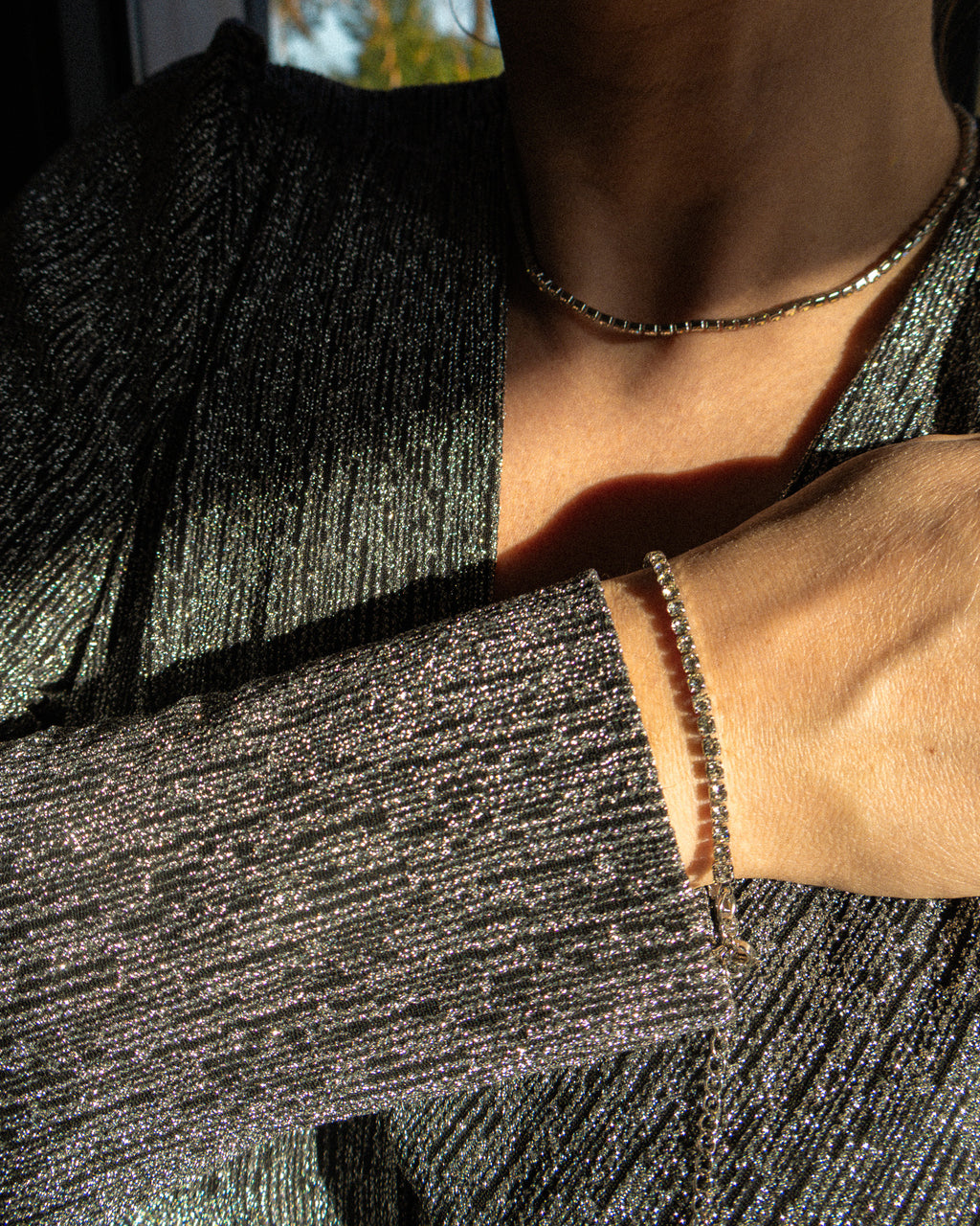 Bracelet Brut d'Argent